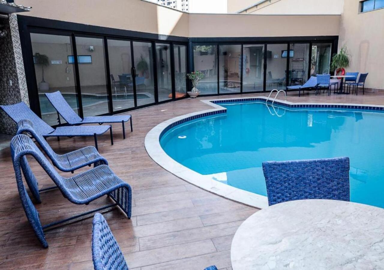Hotel Inter Cuiaba Luaran gambar Swimming pool at the hotel