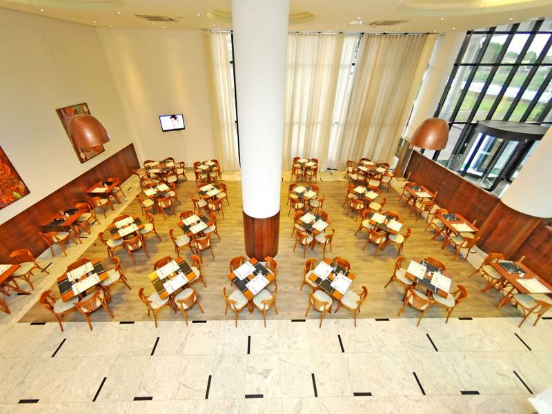 Hotel Inter Cuiaba Luaran gambar The cafeteria